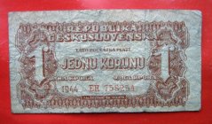 1 koruna 1944 EH