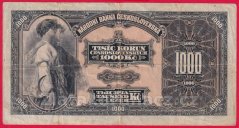 1000 korun 1932 A neperf.