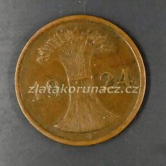 Německo - 2 Reichspfennig 1924 J
