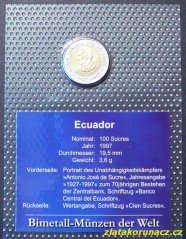 Ekvádor - 100 Sucres - 1997