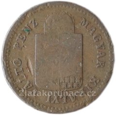 1 krejcar F.J. I.-1883 KB