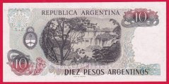 Argentina - 10 Pesos Argentinos 1983-1984