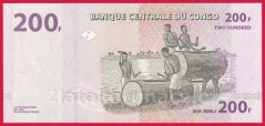 Kongo - 200 Francs 2007