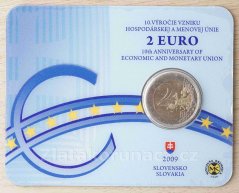 2009 - 2€ Hospodářská a měnová únie - karta