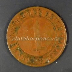 Německo - 1 Rentenpfenig 1923 A