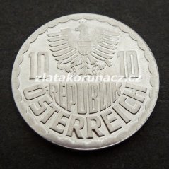 Rakousko - 10 groschen 1983