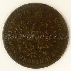 5/10 krejcaru F.J.I.-1861 B