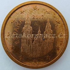Španělsko - 2 Cent 2017