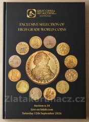 Aukční katalog Great Coins & Art Auctions n. 10 12.9.2026
