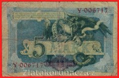 Německo - 5 mark 31.10.1904 - série Y