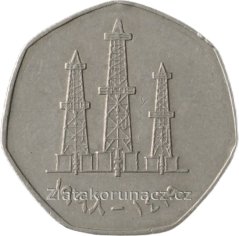 Spojené Arab. Emiráty - 50 fils 1998