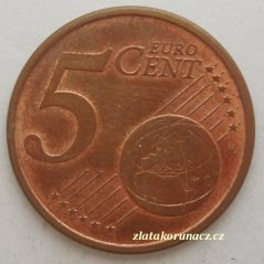 Itálie - 5 Cent 2002