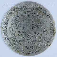 20 Krejcar 1770 Evs-As