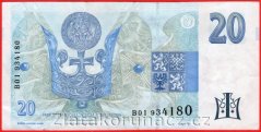 Česká republika - 20 Korun 1994 B 01