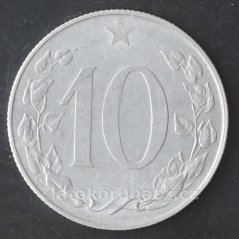 10 haléř 1954