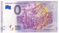 0 Euro souvenir - Národný Park Malá Fatra