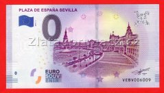 0 Euro souvenir - Plaza de Espaňa Sevilla