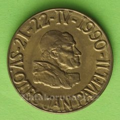 Návštěva papeže Jana Pavla II. Praha Bratislava Velehrad 21.-22.4.1990