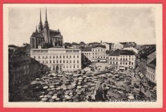 Brno - Zelný trh,Mor.museum,katedrála