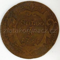 1/2 Soldo 1733