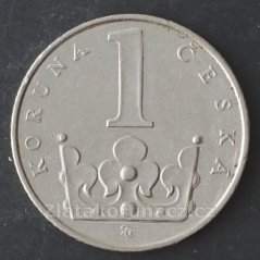 1 koruna 1997
