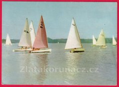 Žermanická přehrada - plachetnice