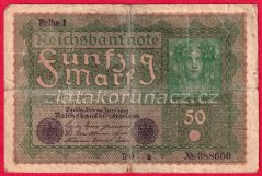 Německo - 50 mark 24.6.1919 - série DOa-pořadí 1