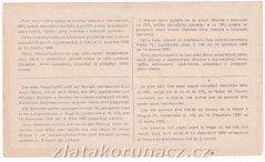 Los - 3 Kč - Výchova slepých dětí - r.1929