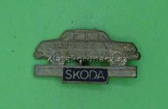 Škoda model auta 1000 MB modrý nápis