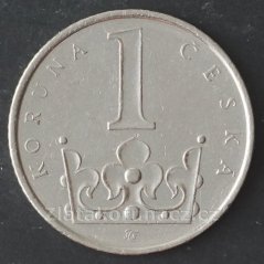 1 koruna 2007