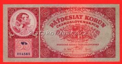 50 korun 1929 Wb
