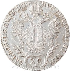 20 Krejcar 1830 C