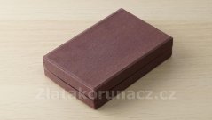 Krabička na vyznamenání - hnědá