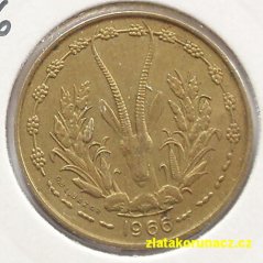 Afrika - Centrální východní - 10 francs 1966