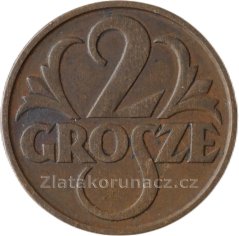 Polsko - 2 grosze 1933