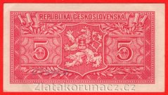 5 Kčs 1949 A 44