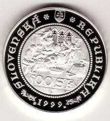 1999 - 500Sk - Tolarová měna - Standart