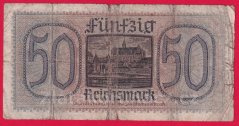 Německo - 50 Reichsmark -  S:D