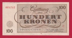 100 K - Terezínská poukázka C