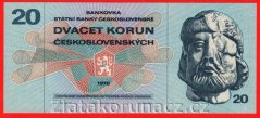 Československo - 20 Korun-1970 L 96