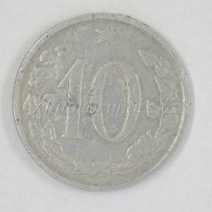 10 haléř 1963 - varianta tečky