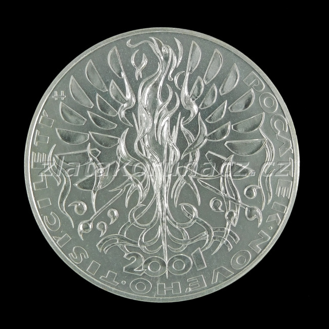 2001-200Kč -  Počátek nového tisíciletí Proof