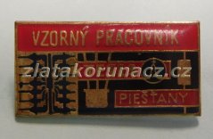 Vzorný pracovník Tesla Piešťany