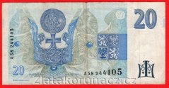 Česká republika - 20 korun 1994  A 58