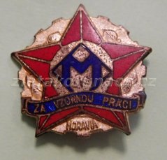 Za vzornou práci Moravia