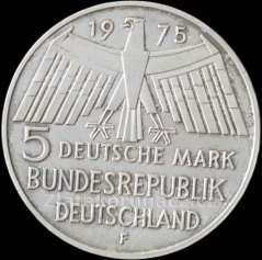 5 marka-1975 F - Europäisches Denkmalschutziahr
