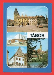 Tábor - náměstí, průčelí domu