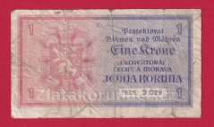 1 koruna 1940 D 029
