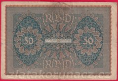 Německo - 50 mark 24.6.1919 - série BFb- pořadí 2
