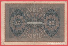 Německo - 50 mark 24.6.1919 - série ODa-pořadí 1
